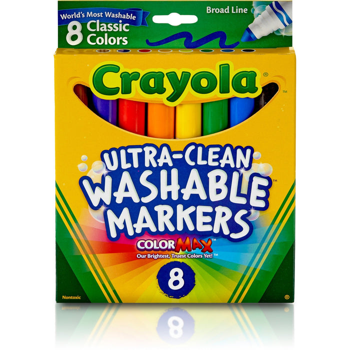 Crayola Classic Washable Marker Set - CYO587808