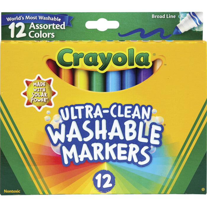 Crayola Classic Washable Markers - CYO587812 Crayola, LLC
