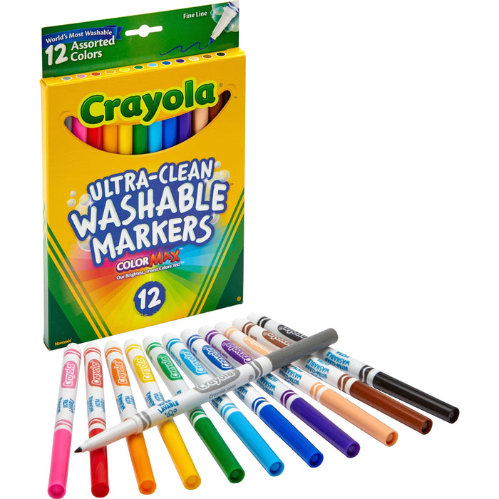 Crayola Thinline Washable Markers - CYO587813