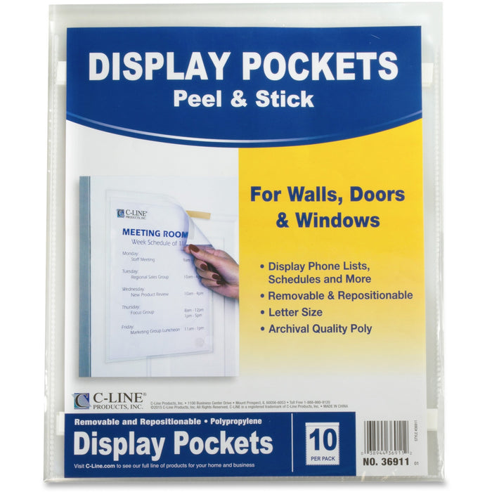 C-Line Display Pockets - CLI36911