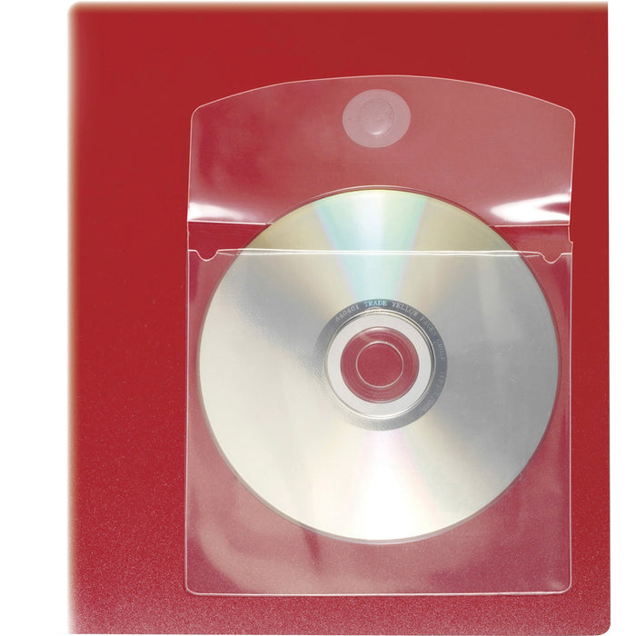 Cardinal HOLDit! Self-Adhesive CD/DVD Disk Pockets - CRD21845