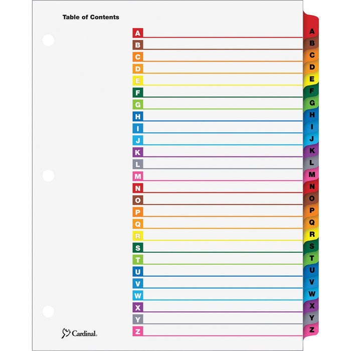 Cardinal A-Z OneStep Index System - CRD60218