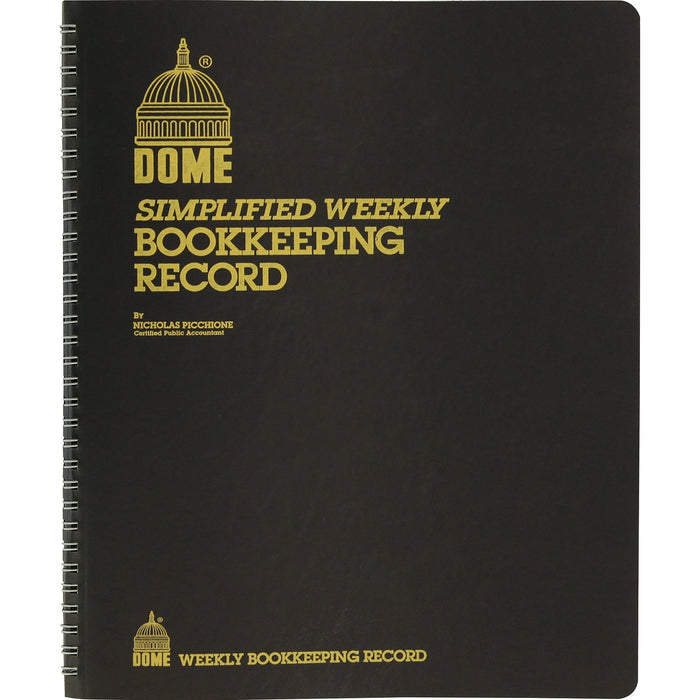 Dome Bookkeeping Record Book - DOM600