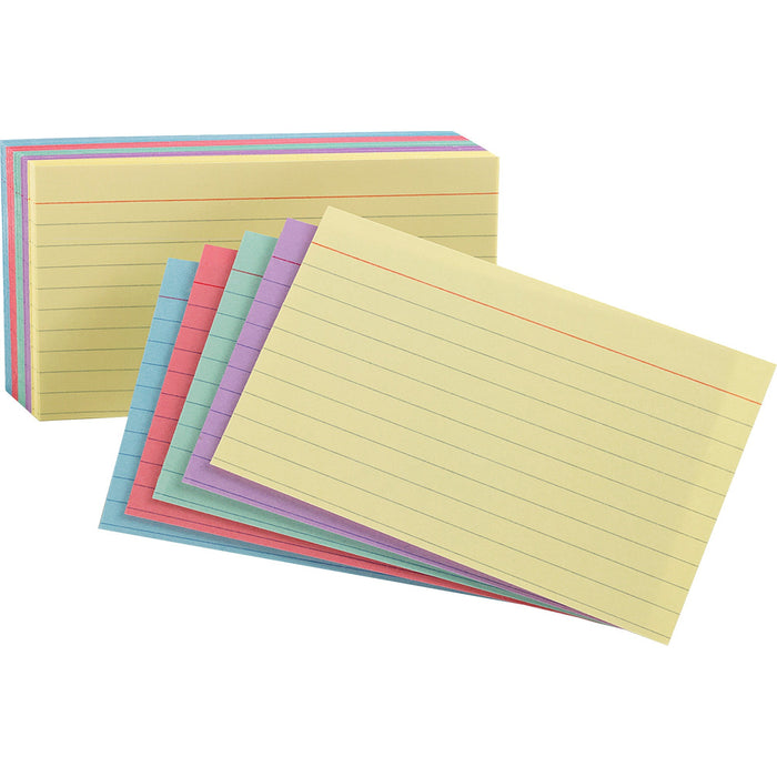 Oxford Ruled Color Index Cards - OXF34610