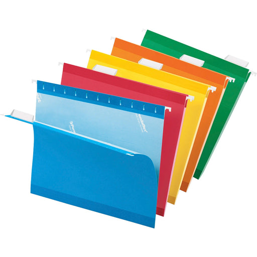 Pendaflex 1/5 Tab Cut Letter Recycled Hanging Folder - PFX415215ASST TOPS Products