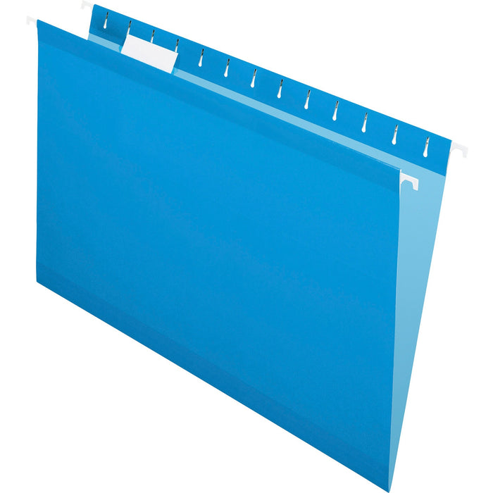 Pendaflex 1/5 Tab Cut Legal Recycled Hanging Folder - PFX415315BLU