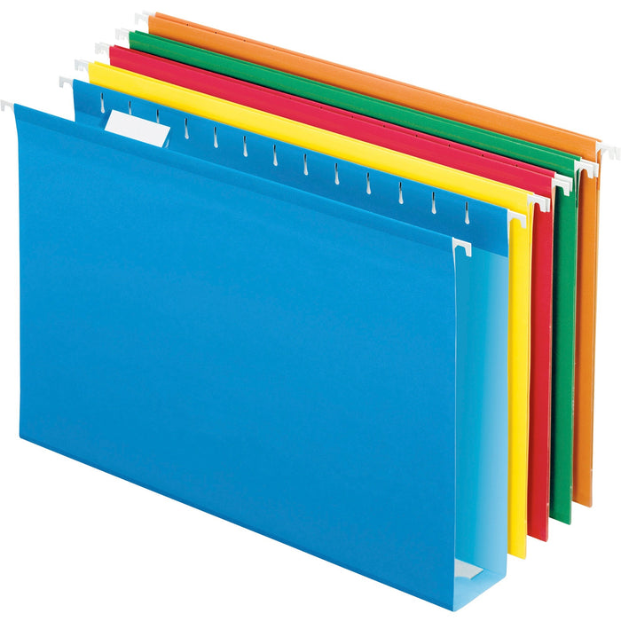 Pendaflex 1/5 Tab Cut Legal Recycled Hanging Folder - PFX4153X2ASST