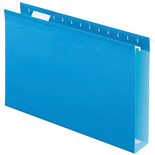Pendaflex 1/5 Tab Cut Legal Recycled Hanging Folder - PFX4153X2BLU TOPS Products