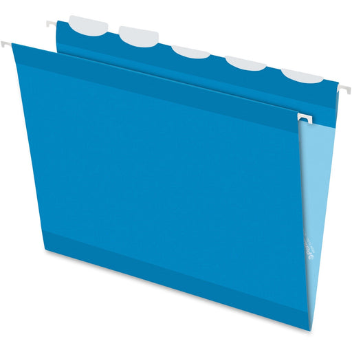 Pendaflex Ready-Tab 1/5 Tab Cut Letter Recycled Hanging Folder - PFX42622 TOPS Products