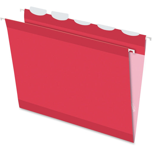 Pendaflex Ready-Tab 1/5 Tab Cut Letter Recycled Hanging Folder - PFX42623 TOPS Products