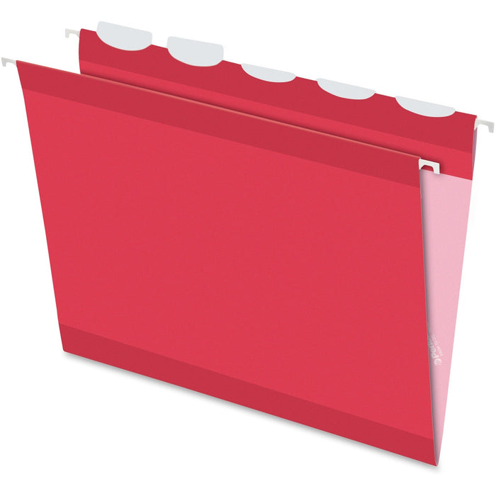 Pendaflex Ready-Tab 1/5 Tab Cut Letter Recycled Hanging Folder - PFX42623 TOPS Products