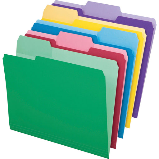 Pendaflex 1/3 Tab Cut Letter Recycled Top Tab File Folder - PFX84370 TOPS Products