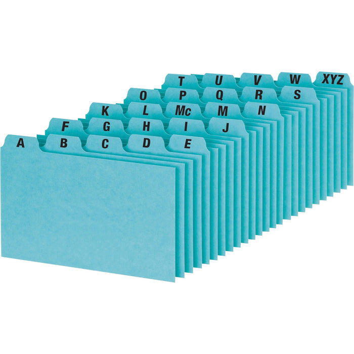 Oxford A-Z Tabs Index Card Guides - OXFP6925