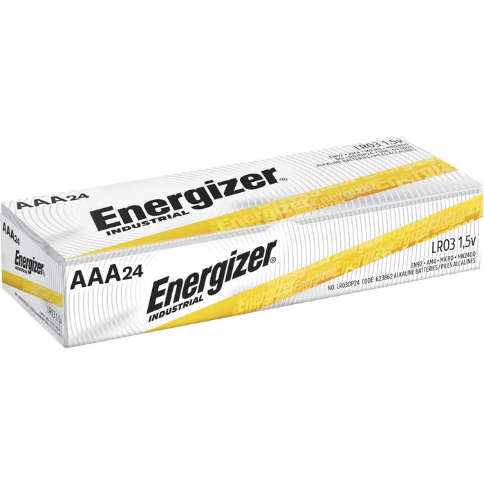 Energizer Industrial Alkaline AAA Batteries, 24 pack - EVEEN92