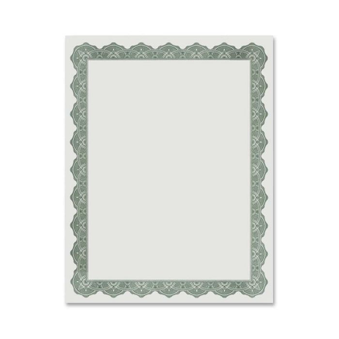 Geographics Blank Award Parchment Certificates - GEO39452