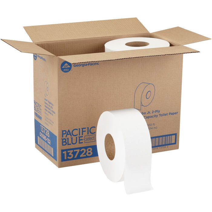 Pacific Blue Select Jumbo Jr. Toilet Paper - GPC13728