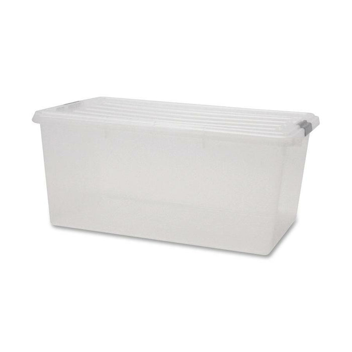 IRIS Clear Storage Boxes with Lids - IRS100101