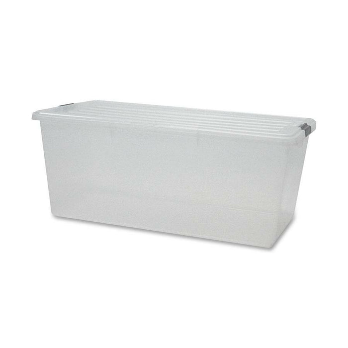 IRIS Clear Storage Boxes with Lids - IRS100201