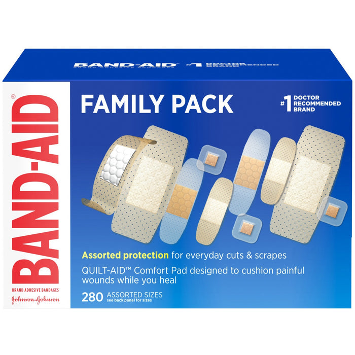 Band-Aid Adhesive Bandages Family Variety Pack - JOJ4711