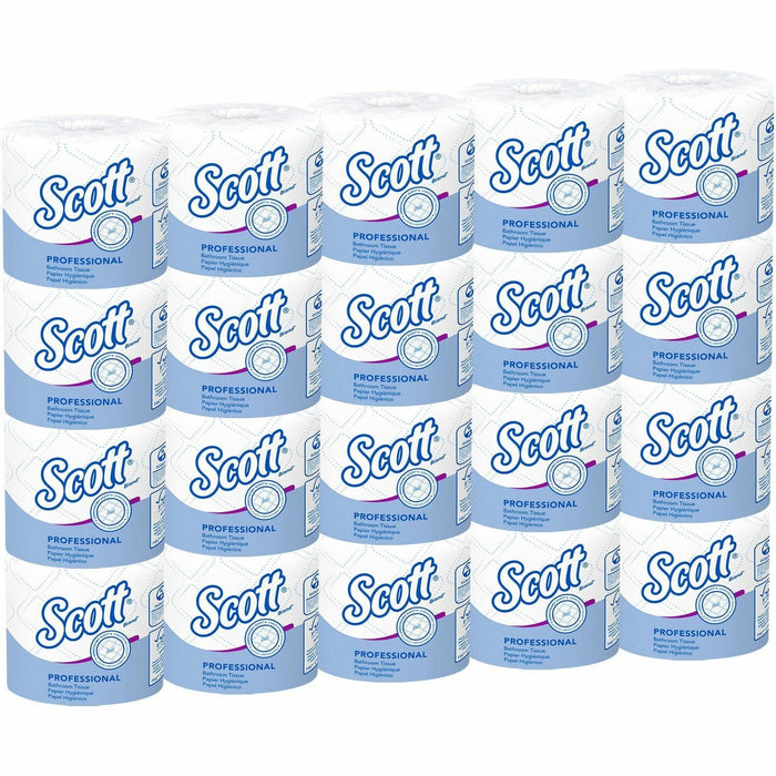 Scott Professional Standard Roll Toilet Paper with Elevated Design - KCC13607