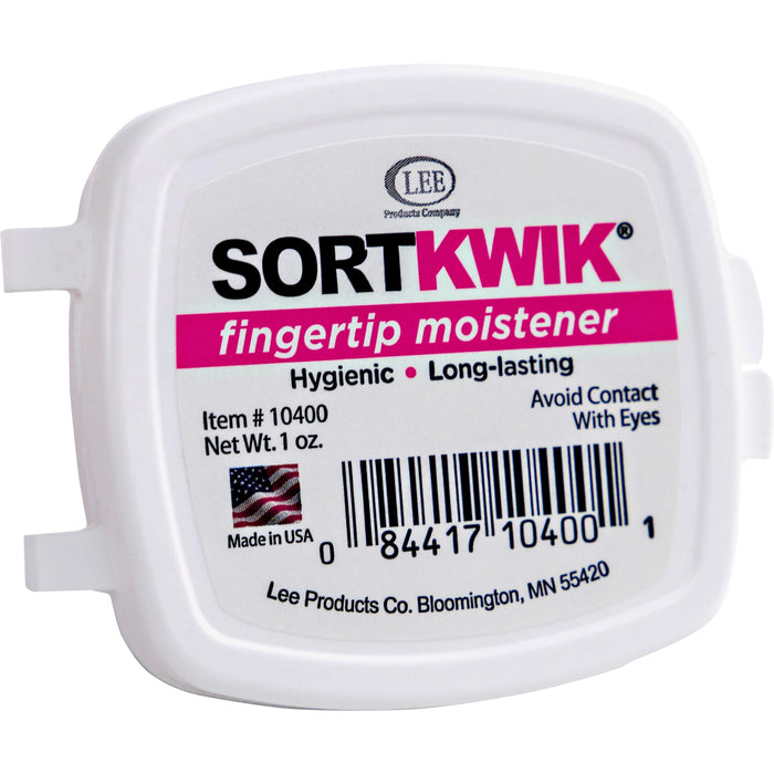 LEE Sortkwik Fingertip Moistener with Nonskid Base - LEE10400