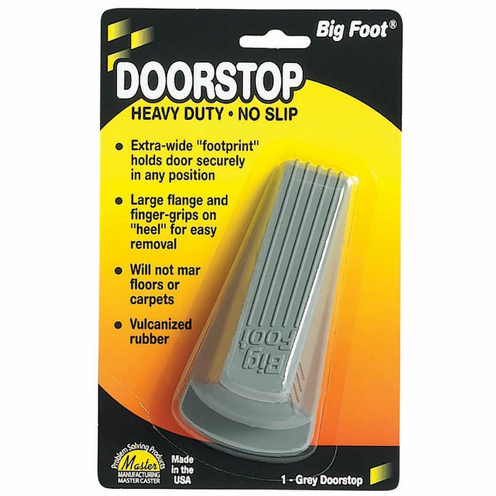 Big Foot Doorstop, Gray - MAS00941