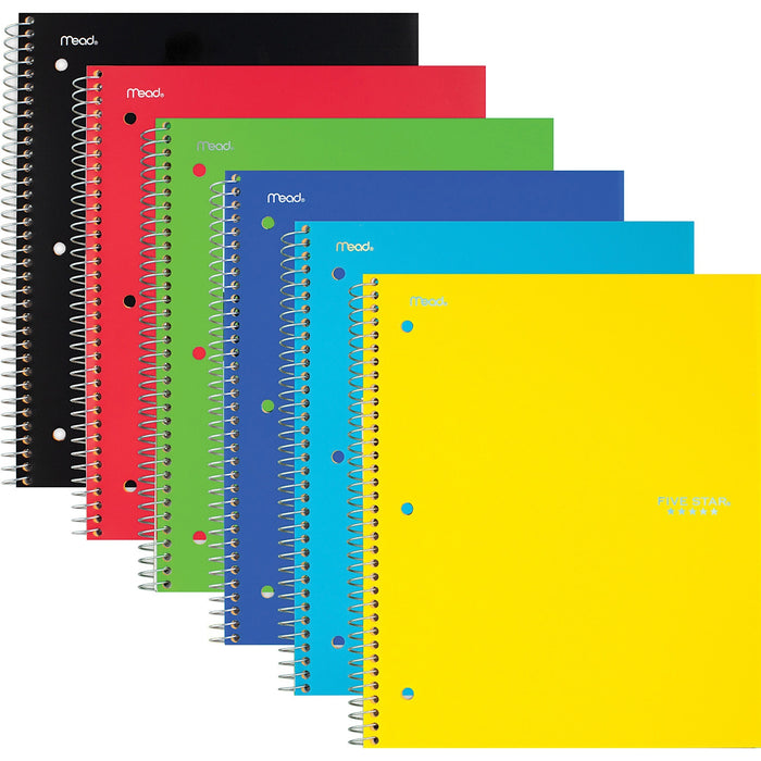 Mead 1-subject Graph Ruled Notebook - Letter-size - MEA06190