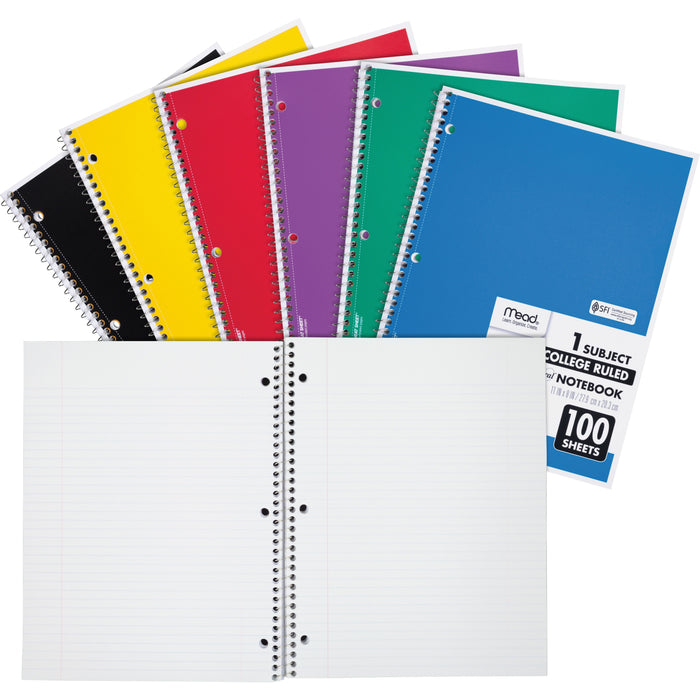 Mead One-subject Spiral Notebook - MEA06622
