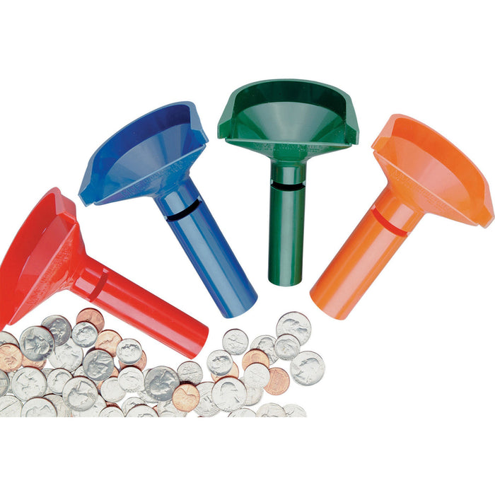 MMF Color-keyed Coin Counting Tube Set - MMF224000400