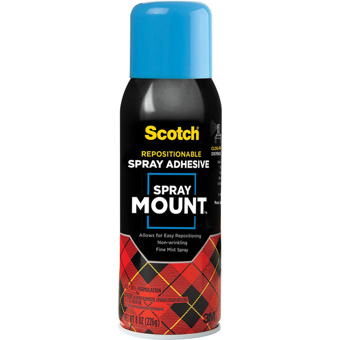 Scotch Spray Mount Clear Adhesive - MMM6065