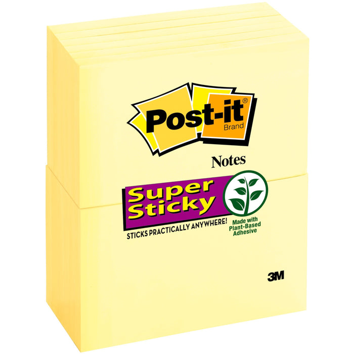 Post-it&reg; Super Sticky Notes - MMM65512SSCY