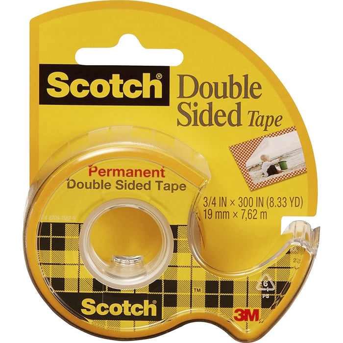 Scotch Removable Double-Sided Tape - 3/4"W - MMM667