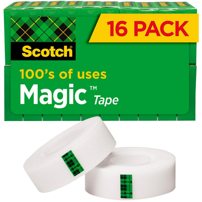 Scotch 3/4"W Magic Tape - MMM810K16