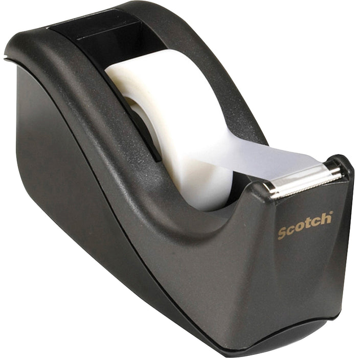 Scotch Two-tone Desktop Office Tape Dispenser - MMMC60BK