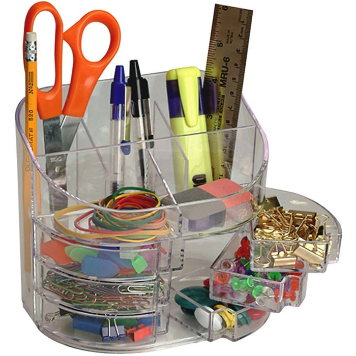 Officemate Plastic Double Supply Organizer - OIC22824