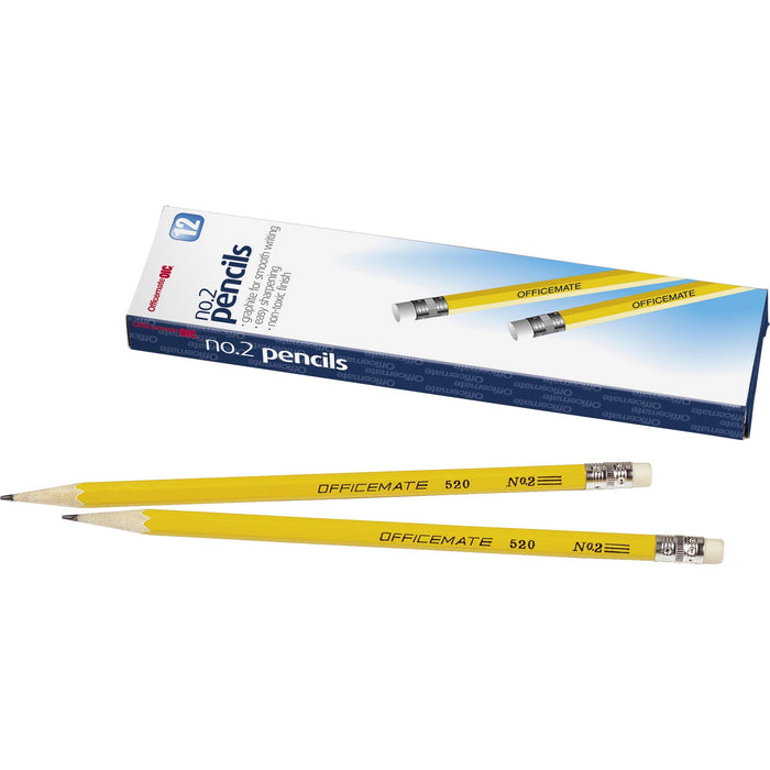 Officemate No. 2 Wood Pencils - OIC66520