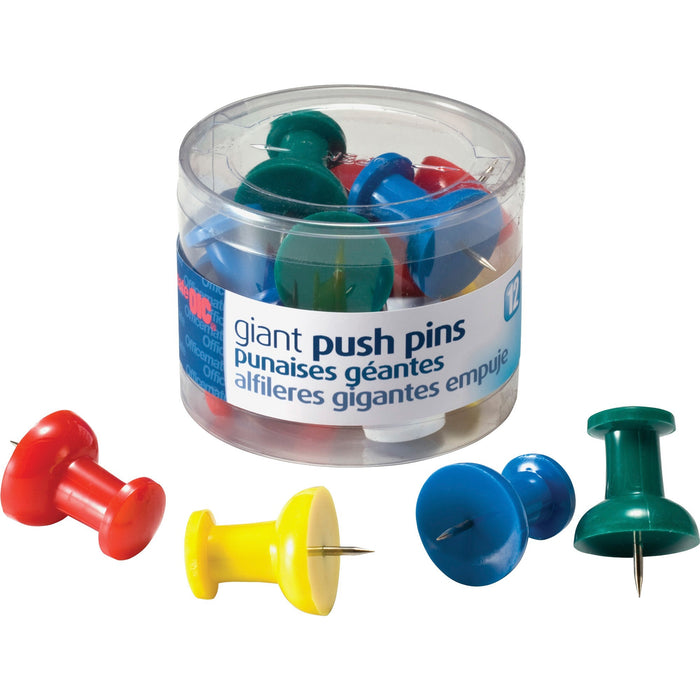 Officemate Giant Push Pins - OIC92902