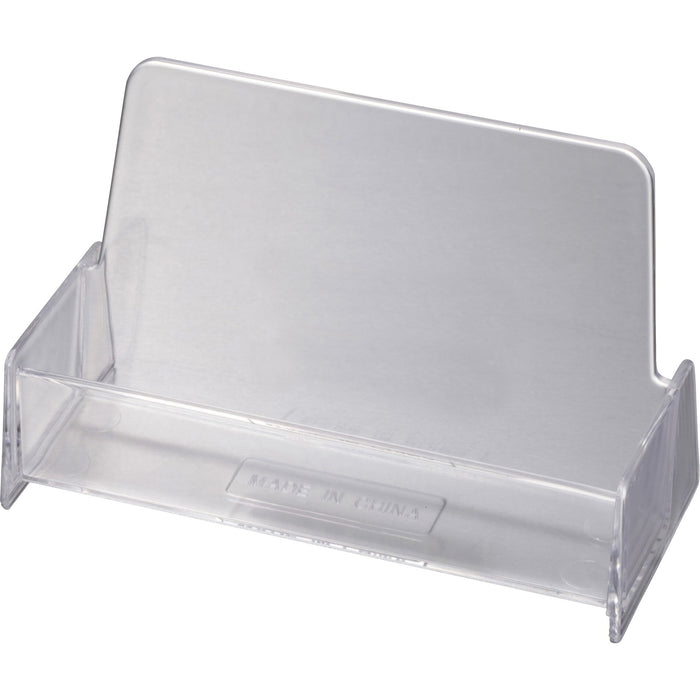 Officemate Business Card Holder, Holds Up to 50 Cards, Clear (97832) - OIC97832