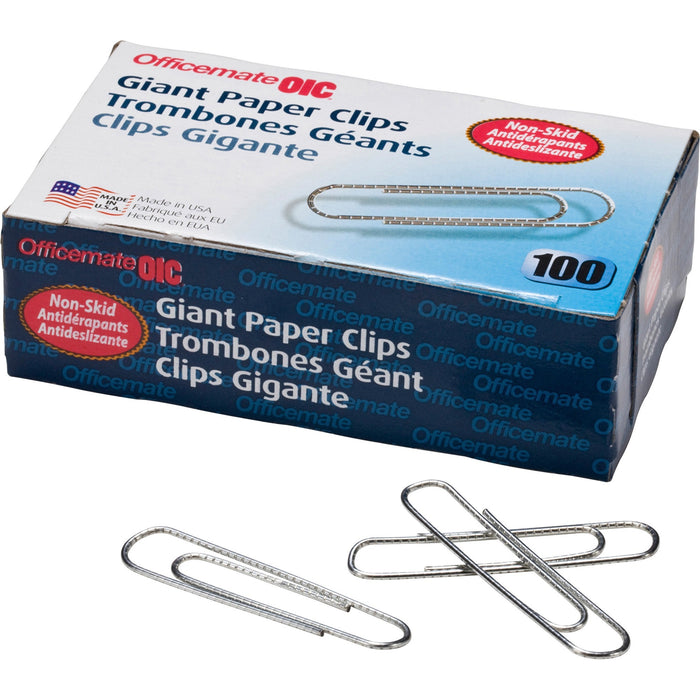 Officemate Giant Nonskid Paper Clips - OIC99915