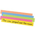 Pacon Super Bright Sentence Strips - PAC1733 Pacon Corporation