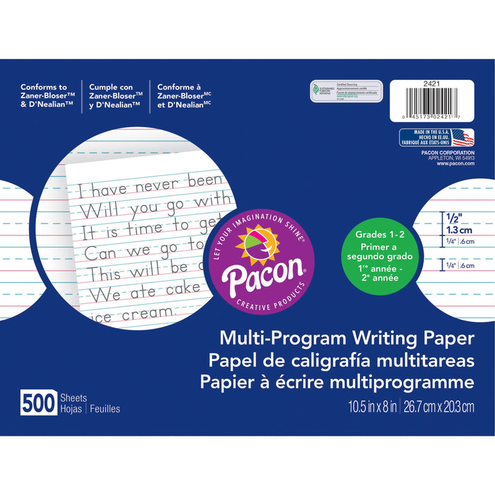 Pacon Multi-Program Handwriting Papers - PAC2421
