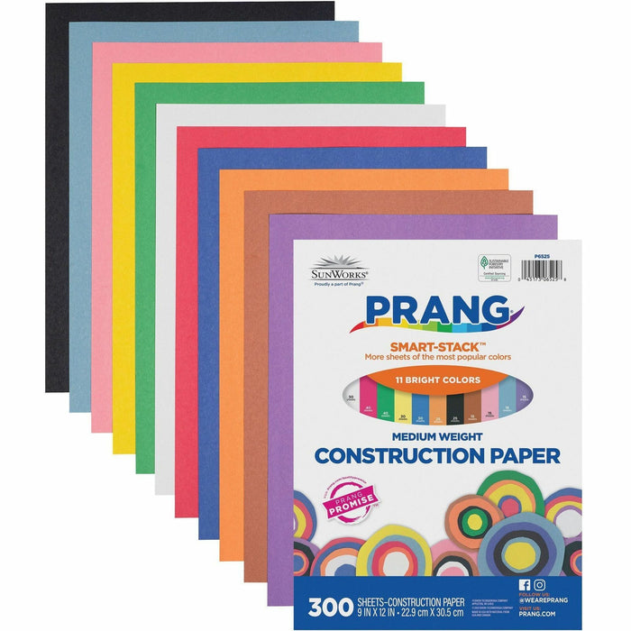 Prang Smart-Stack Construction Paper - PAC6525