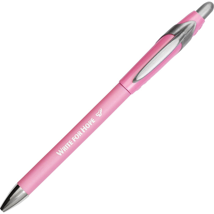 Paper Mate FlexGrip Pink Ribbon Retractable Pen - PAP70672