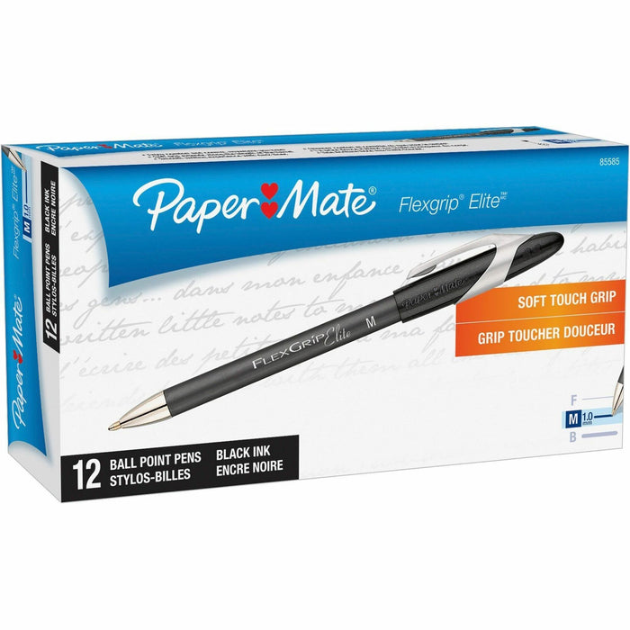 Paper Mate FlexGrip Elite Ballpoint Pens - PAP85585