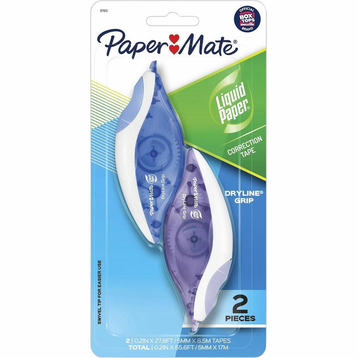 Paper Mate Translucent Dryline Grip Correction Tape - PAP87813