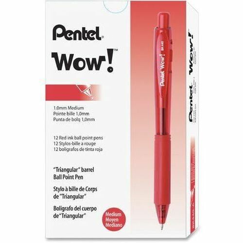 Pentel WOW! Retractable Ballpoint Pens - PENBK440B
