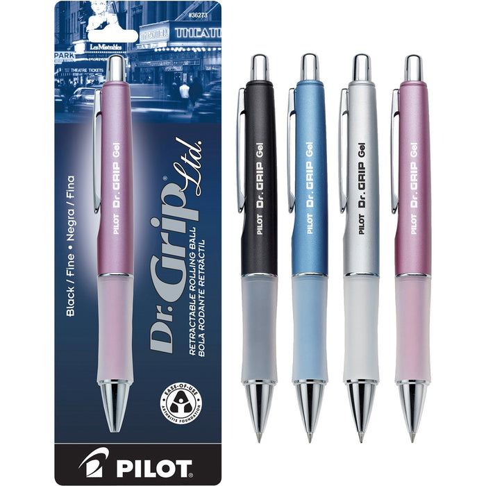 Pilot Dr. Grip Retractable Gel Rollerball Pens - PIL36274
