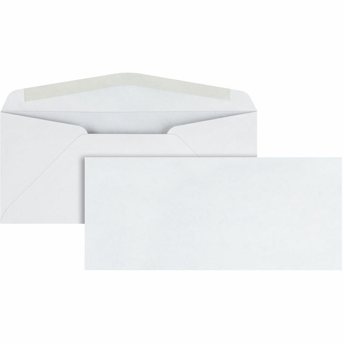 Quality Park No. 10 Laser/Inkjet Compatible Business Envelopes with Gummed Closure - QUA11184