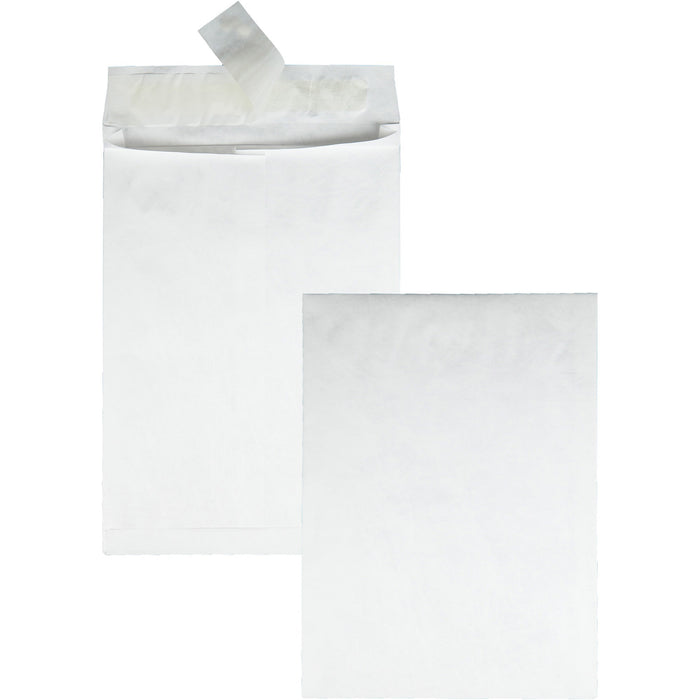 Quality Park 10 x 13 x 1-1/2 DuPont Tyvek Expansion Mailers with Self-Seal Closure - QUAR4200