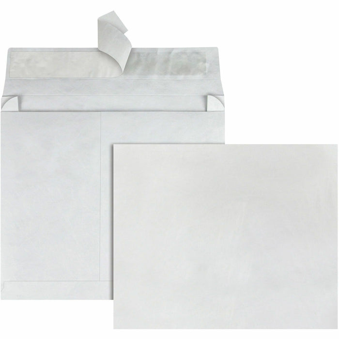 Quality Park 10 x 15 x 2 DuPont Tyvek Expansion Envelopes with Self-Seal Closure - QUAR4630